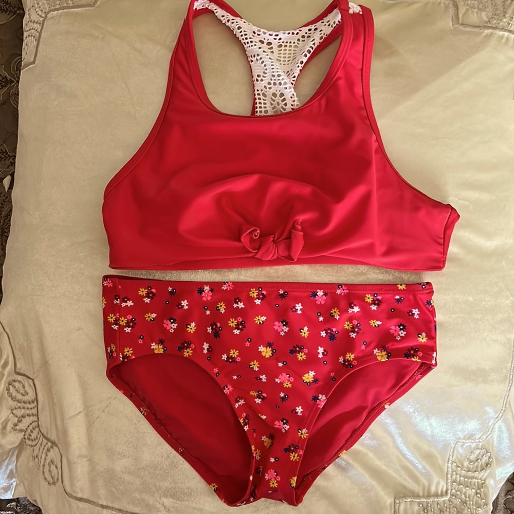 Justice Girls Tankini Set - Size 12